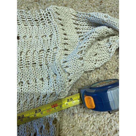 Aratta Silent Journey Women's Love Memory Sweater Size M Silk & Knit Floral Top - Picture 5 of 8